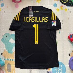 Real Madrid Casillas Jersey Black